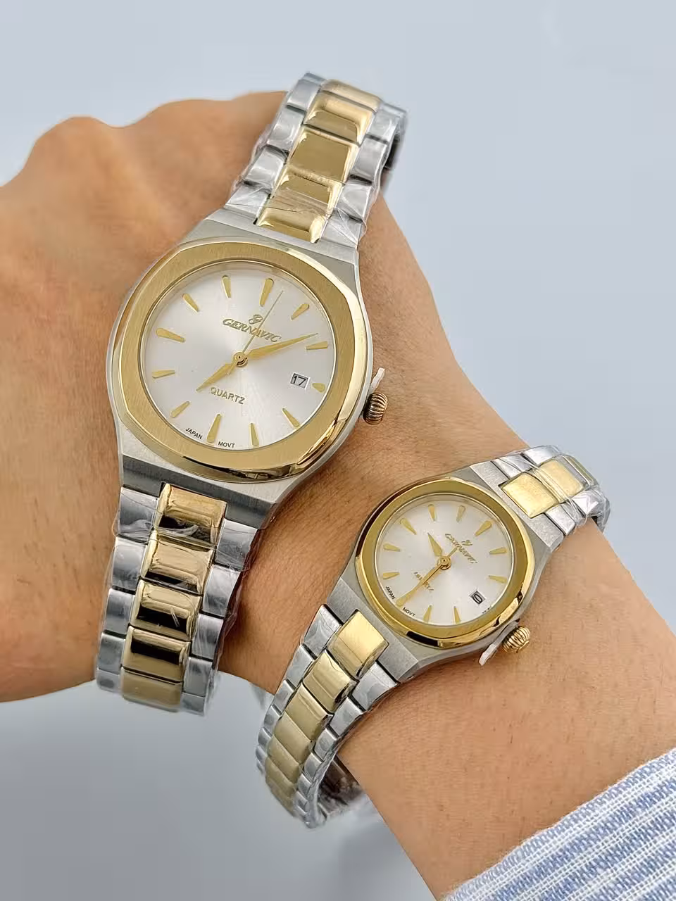 ساعت ست اورجینال مردانه و زنانه گرناویک مدل GERNAVIC 225G 225L SGSDS