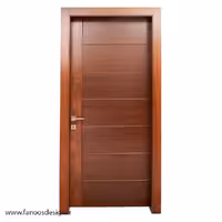 درب چوبی اتاق خواب کد 4437