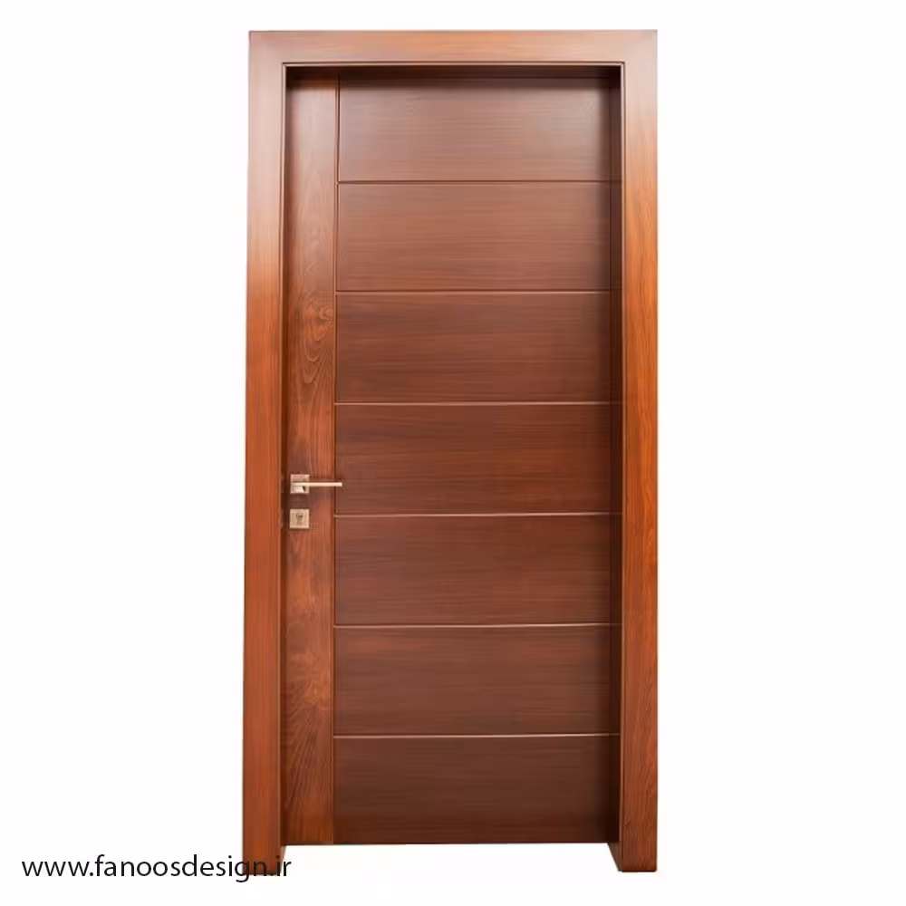 درب چوبی اتاق خواب کد 4437