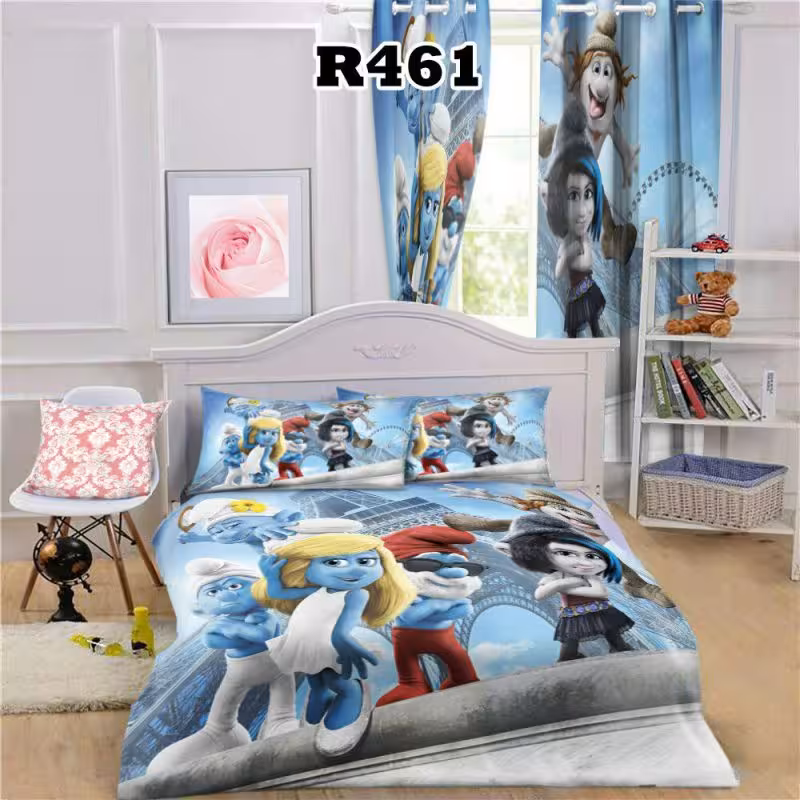 روتختی سه بعدی طرح اسمورف ها