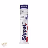 خمیر دندان ضدجرم پمپی سیگنال Signal Anti Tartre حجم 100 میلی لیتر