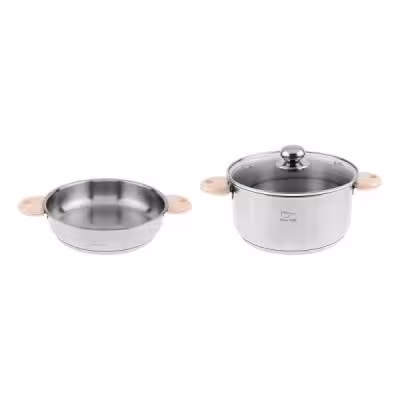 سرویس تابه و قابلمه 3 پارچه پارس استیل مدل رایکا کد 2024