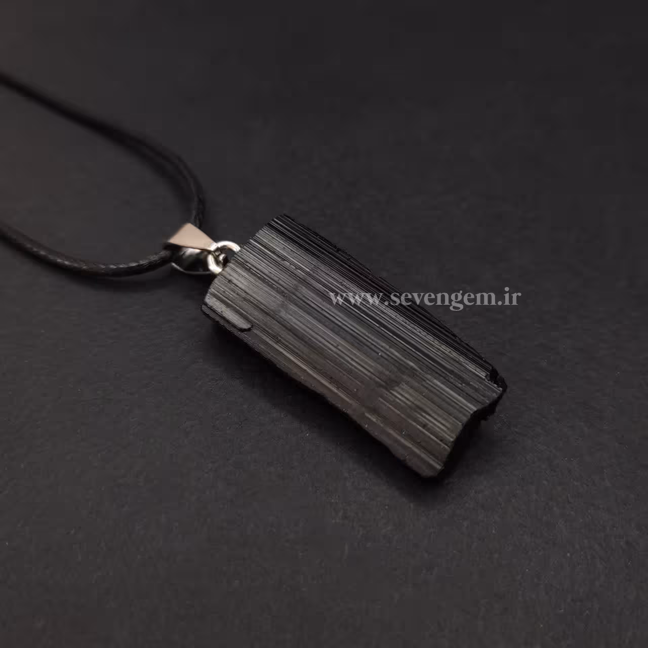 گردنبند تورمالین سیاه (کد106)