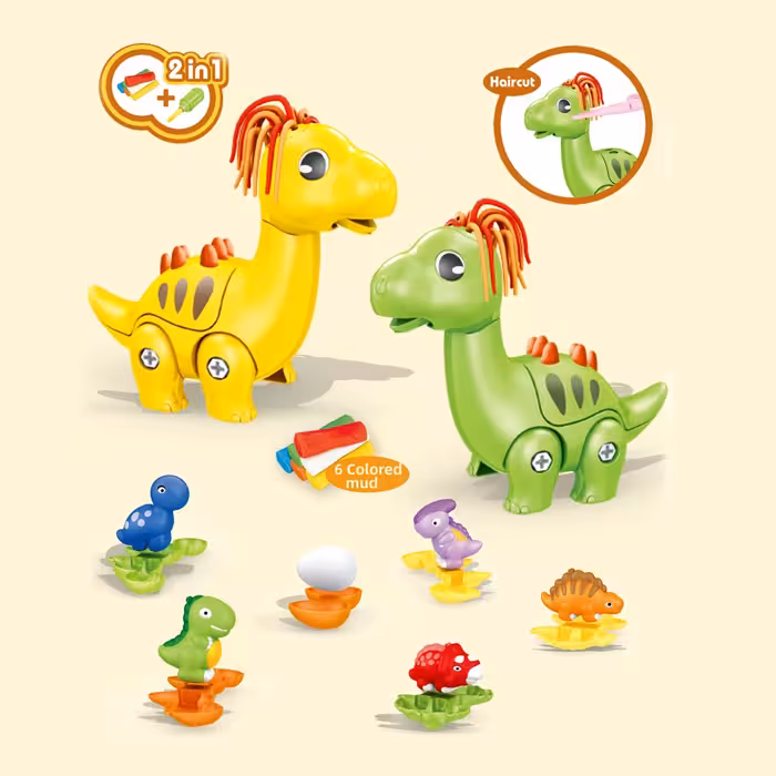 خمیر بازی دایناسور 624