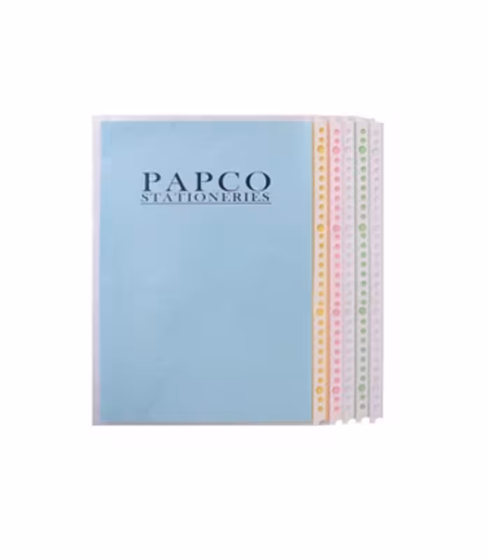 کاور بی رنگ پاپکو (بسته 100 عددی)مدل A4-30SP