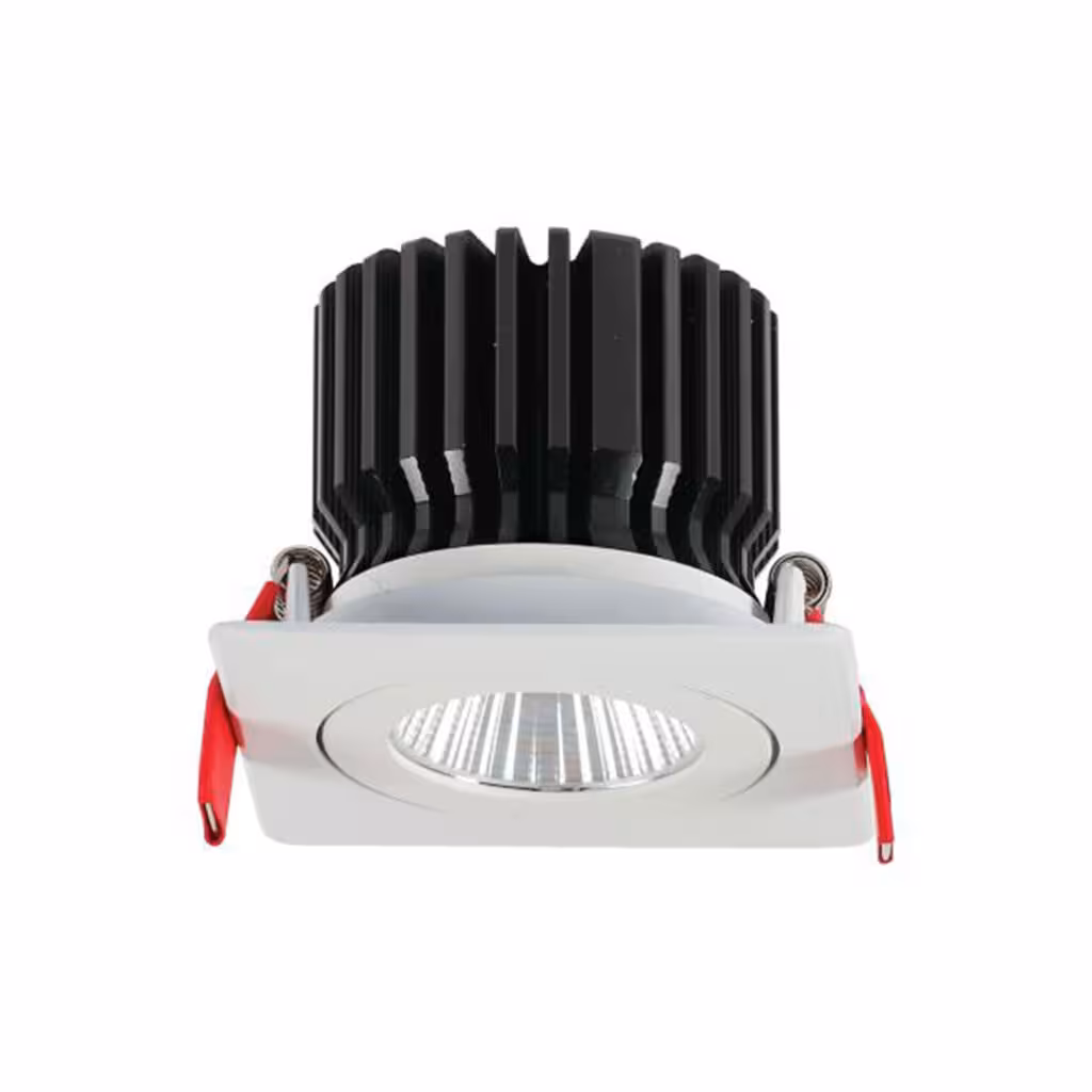 چراغ COB گرد توکار 12 وات شعاع مدل SH-553