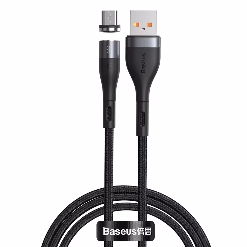 کابل تبدیل USB به microUSB باسئوس مدل CAMXC-A01 طول 1 متر