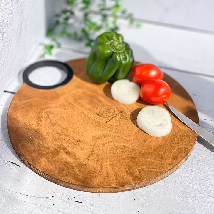 تخته گوشت چوبی رایکا گرد