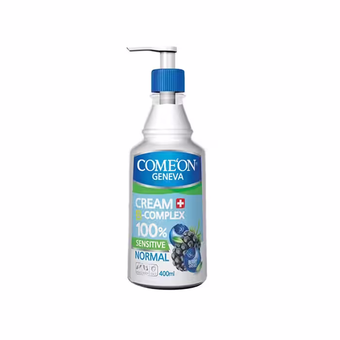 کرم کامان ابرسان پمپی بلوبری کامان مخصوص پوست های نرمال  400 ml