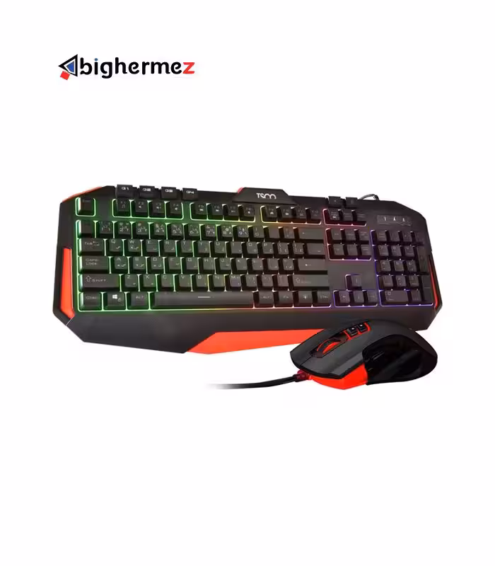 کیبورد و ماوس باسیم مخصوص بازی تسکو مدل TKM 8205G
