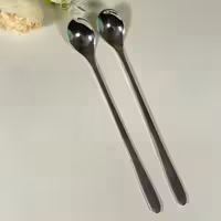 قاشق شربت استیل نگیر یونیک در 3 مدل