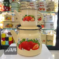 کتری و قوری لعابی دسته‌دار، ساخت روسیه