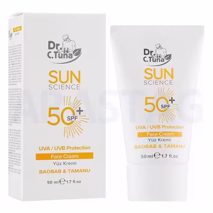 کرم ضد آفتاب فاقد چربی 50 spf فارماسی سی تونا با حجم 50 میلی