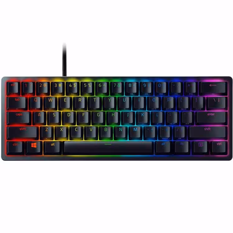 کیبورد گیمینگ ریزر Razer Huntsman Mini – سوییچ قرمز