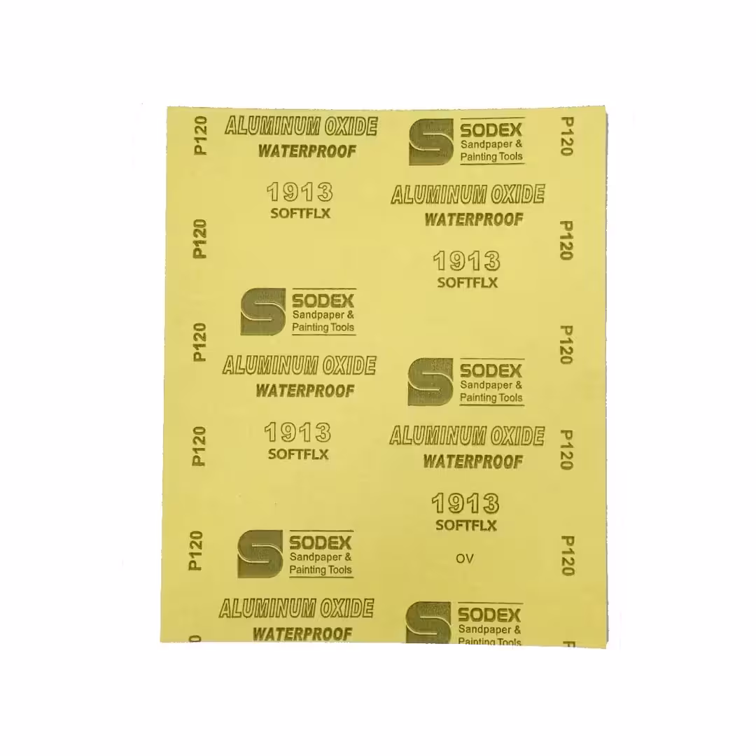 سنباده ورقی پشت قرمز سودکس شماره P120