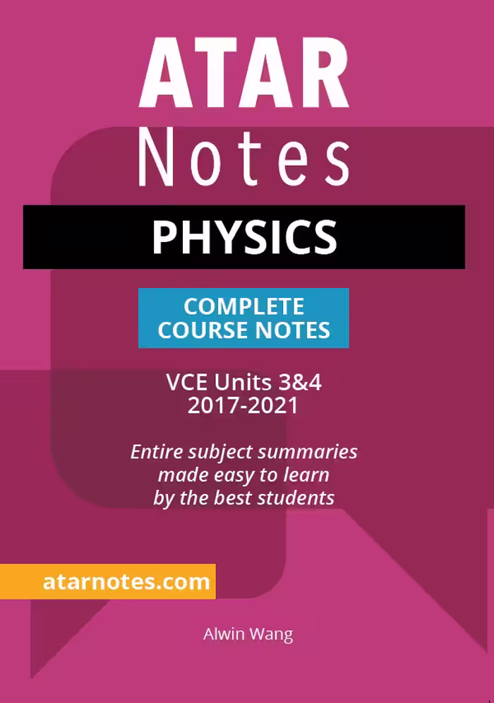 خرید و دانلود نسخه کامل کتاب ATAR Notes: VCE Physics Units 3&amp;4 Notes