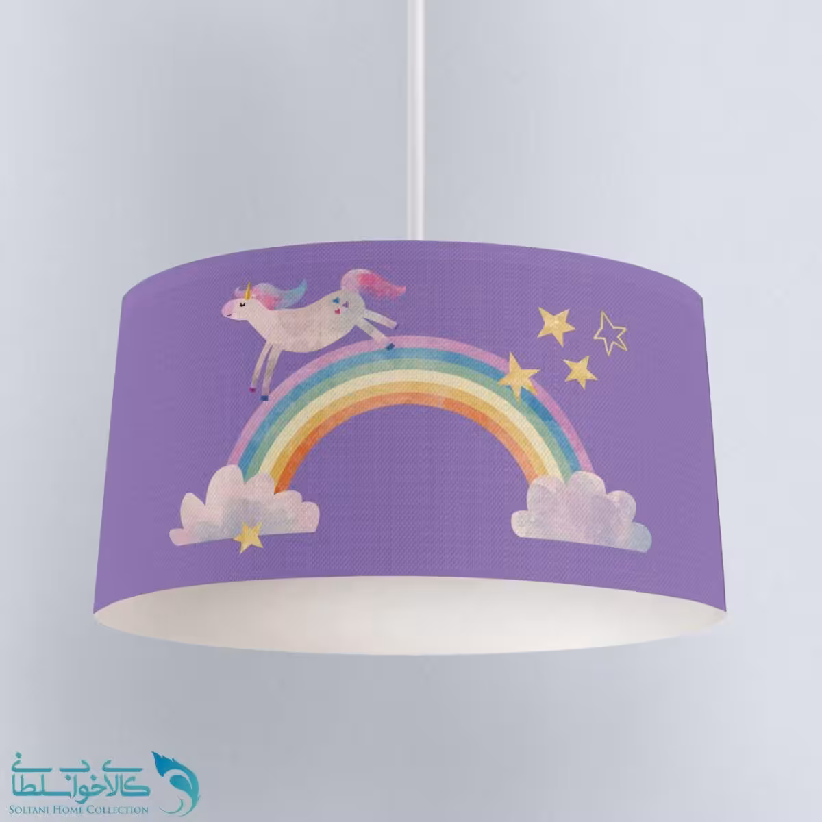 لوستر اتاق کودک طرح رنگین کمان کد A3053