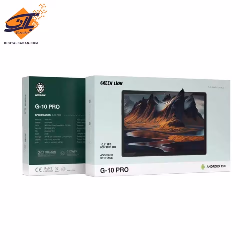 تبلت10 اینچ گرین لاین مدل GREEN LION G-10 PRO
