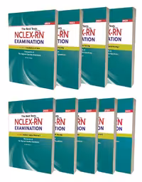 کتاب جامع ترین سوال های بین المللی پرستاری برای آزمون NCLEX-RN همراه با پاسخ های تشریحی دوره نه جلدی