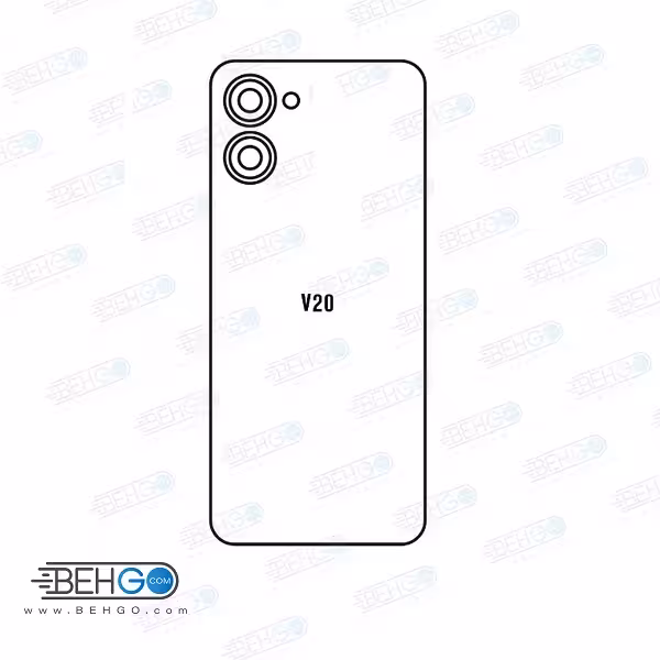 برچسب پشت گوشی ریلمی Realme V20