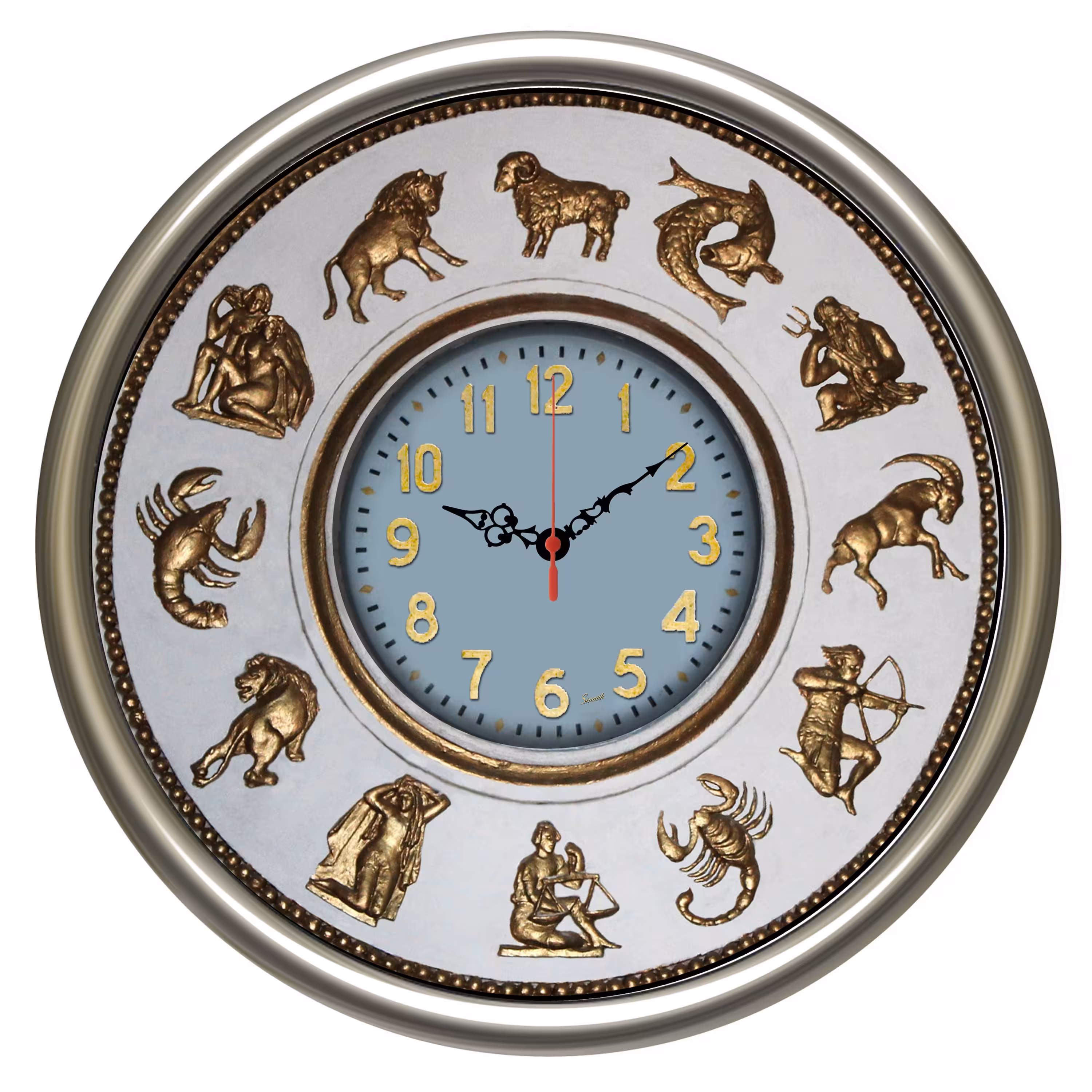 ساعت های سیناتیک 30 سانت طرح ماه تولد