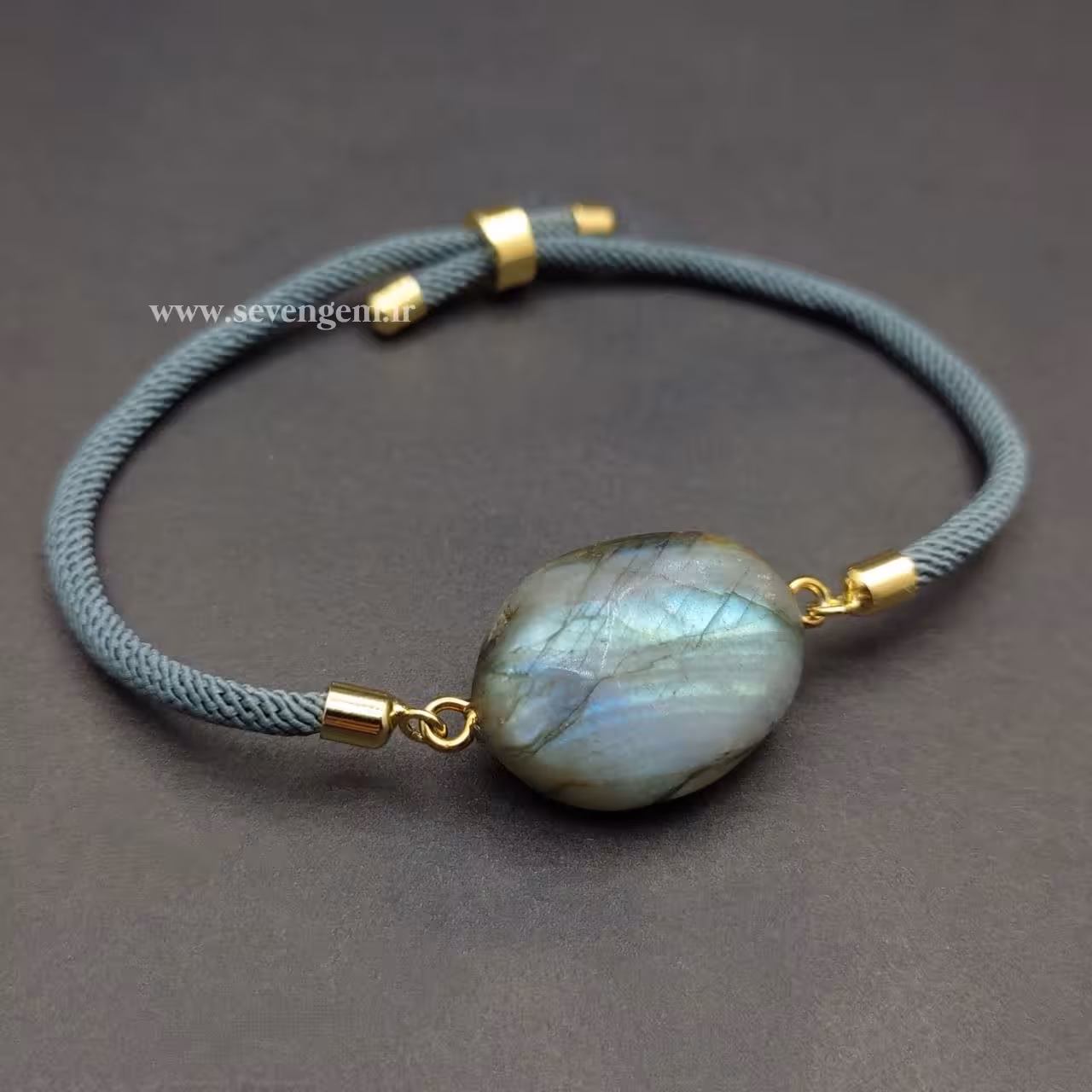 دستبند سنگ لابرادوریت (کدA408)