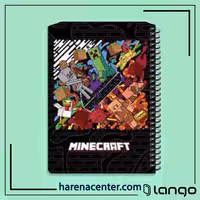 دفتر مدرسه طرح پرتال ندر ماینکرفت برند لانگو