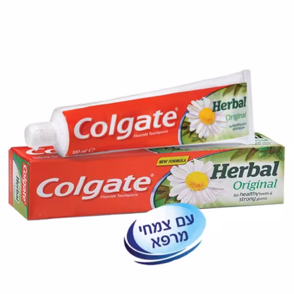 خمیردندان گیاهی کلگیت مدل Herbal وزن 75 گرم ساخت ایتالیا