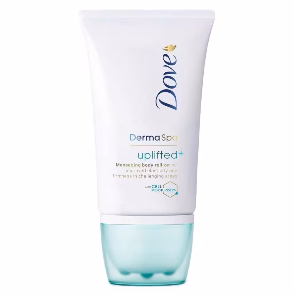 رول ماساژ بدن داو سری derma spa مدل uplifted  مرطوب کننده بدن حجم 100 میل