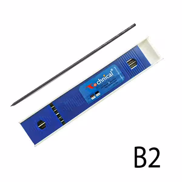 مغز اتود 2 میل تکنیکال B2 (بسته 12 عددی)