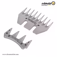 ست تیغه و شانه پشم چین تکنیکال سر صاف 9 دندانه