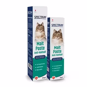 خمیر مالت آنتی هیربال گربه اسپکتروم Spectrum Malt Paste Anti-hairball وزن 100 گرم
