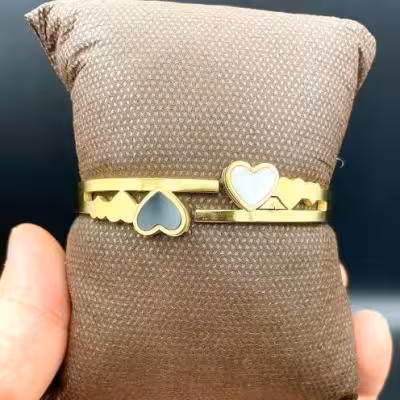 دستبند النگویی استیل 010