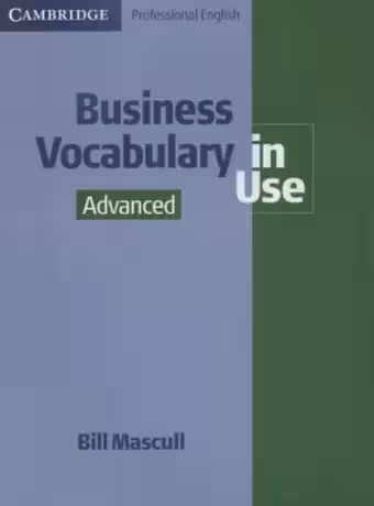 Business Vocabulary in use Advanced