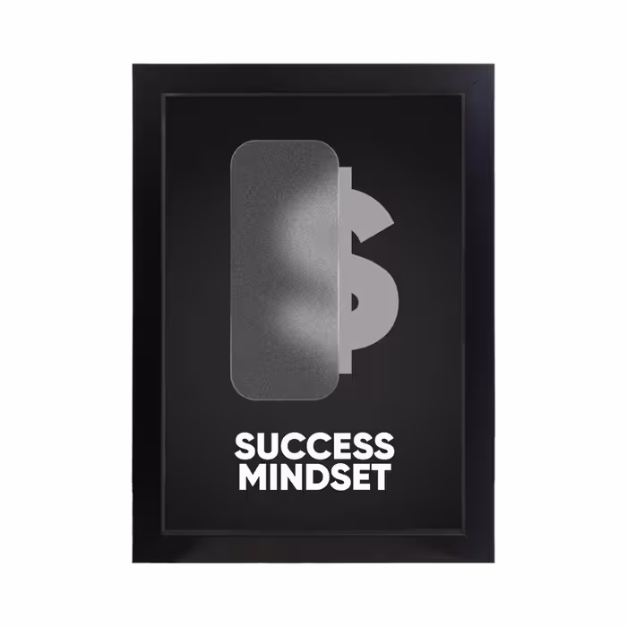 تابلو انگیزشی طرح SUCCESS MINDSET کد PF-13014