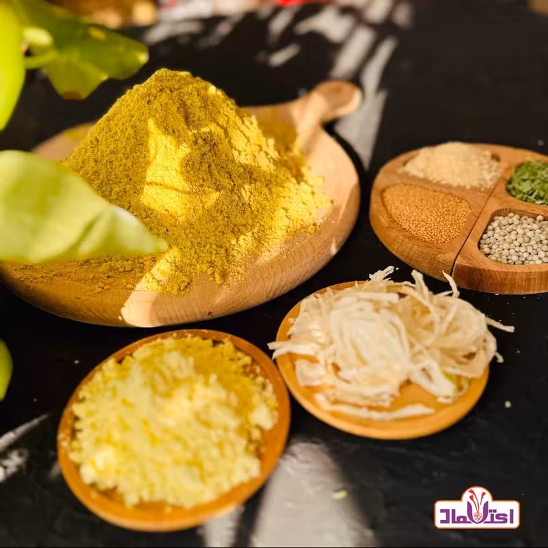 ادویه سیر و کره اعلا 100 گرمی اعتماد  ادویه سیروکره | amazonchi