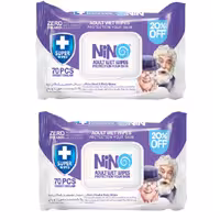 دستمال مرطوب نینو کد 4020 بسته 70 عددی