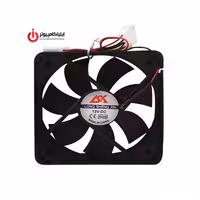 فن خنک کننده 12*12 بلبرینگی مدل Long Sheng XIN و قطر 2.5 سانتیمتر