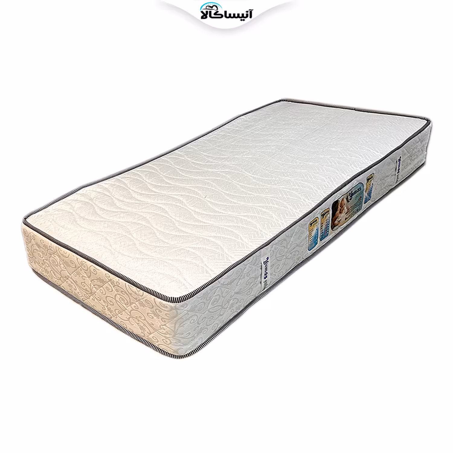 تشک یوموش مدل دفنه یکنفره سایز 200 × 90 سانتی متر