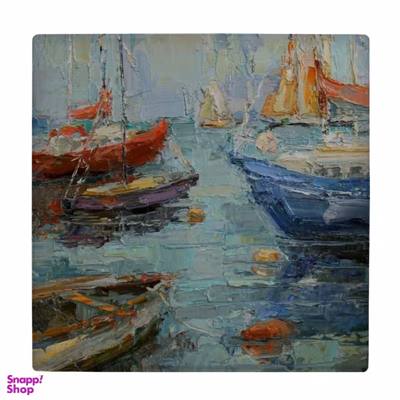 زیر لیوانی طرح نقاشی بندرگاه کد 3422961_1098