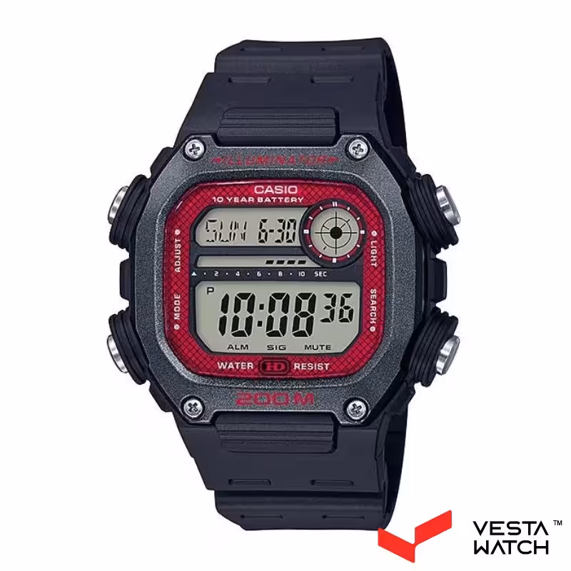 ساعت مچی مردانه کاسیو CASIO مدل DW-291H-1B