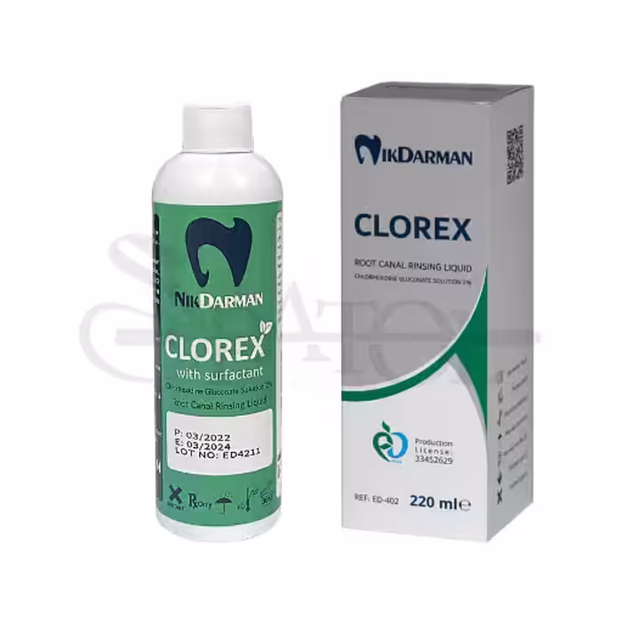 کلرهگزیدین نیک درمان بسته بندی کوچک CLOREX 2% Nik Darman