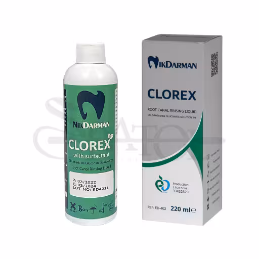 کلرهگزیدین نیک درمان بسته بندی کوچک CLOREX 2% Nik Darman