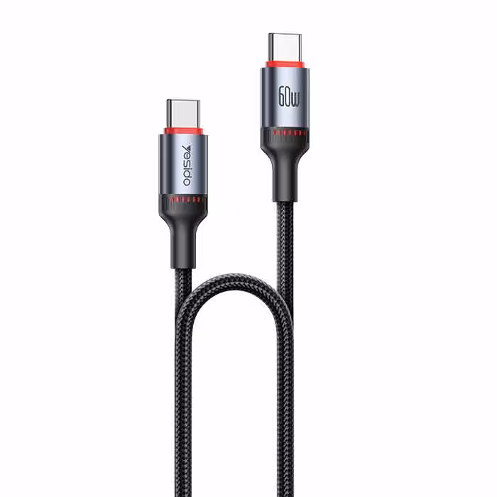 کابل تایپسی به تابپسی یسیدو YESIDO CA181 طول 1.2متر 60w