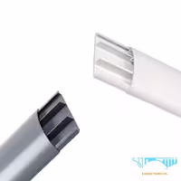 داکت نیم گرد زمینی چسبدار دانوب سایز 25 در 120