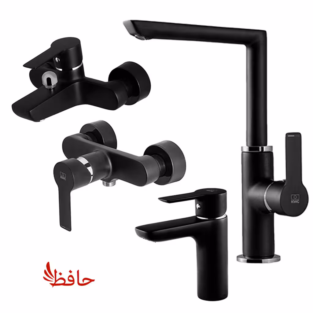 ست شیرالات کی دبلیو سی (kwc) مدل ریتا مشکی