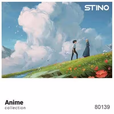 پازل شیشه ای استینو 260 تکه طرح انیمه (کد 80139)،(باجعبه)