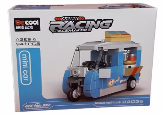 لگو دکول مینی ریسینگ مدل Mobile stall truck آیتم 22036