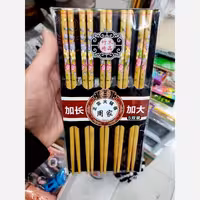 قاشق چینی چاپستیک 10 عددی(5 جفتی) | amazonchi