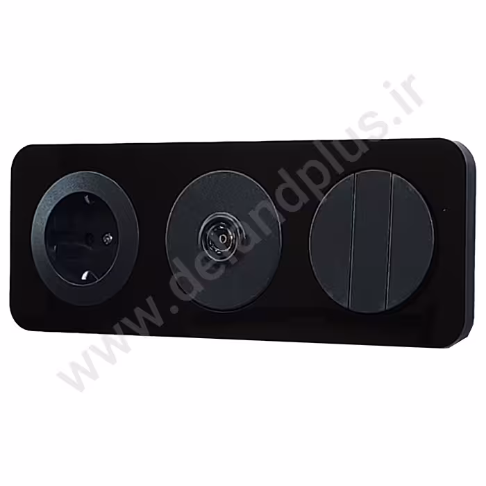 قاب سه خانه آدا پلکسی مشکی